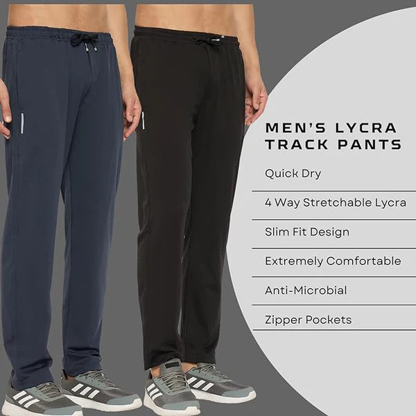 NS Lycra Men's Track Pant- Pack of 3)